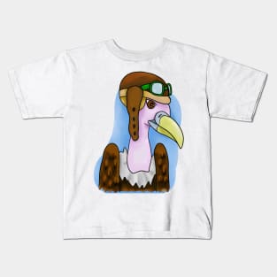 Pilot vulture Kids T-Shirt